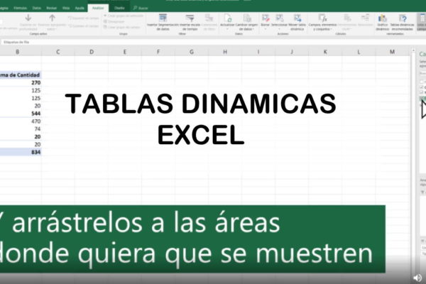 Cómo crear una Tabla dinámica en Excel