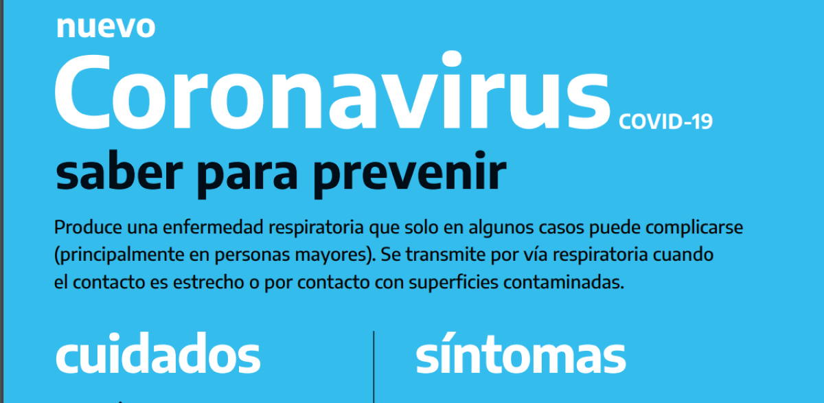 CoronaVIrus Prevenir