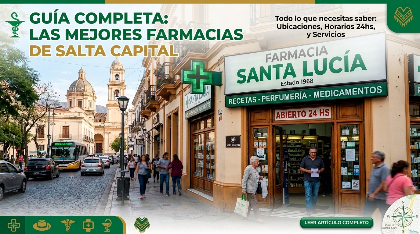 Farmacias en la Ciudad de Salta